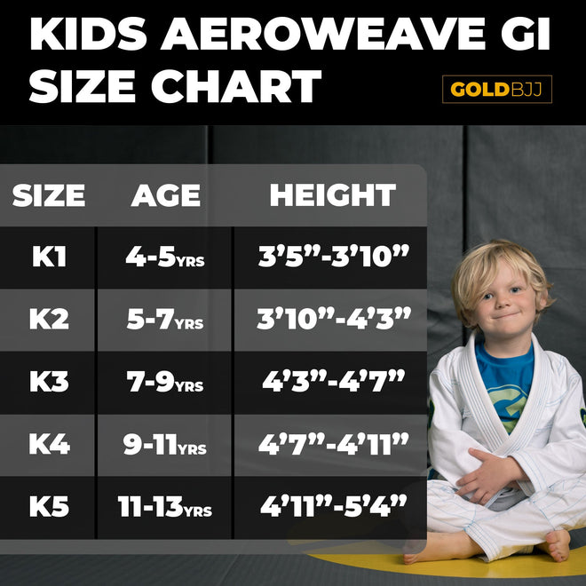 Kids' Aeroweave Gi (White Belt Included)