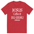 Jesus, Coffee and Jiu Jitsu Dark Tee