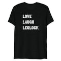 Love Laugh Leglock Dark Tee