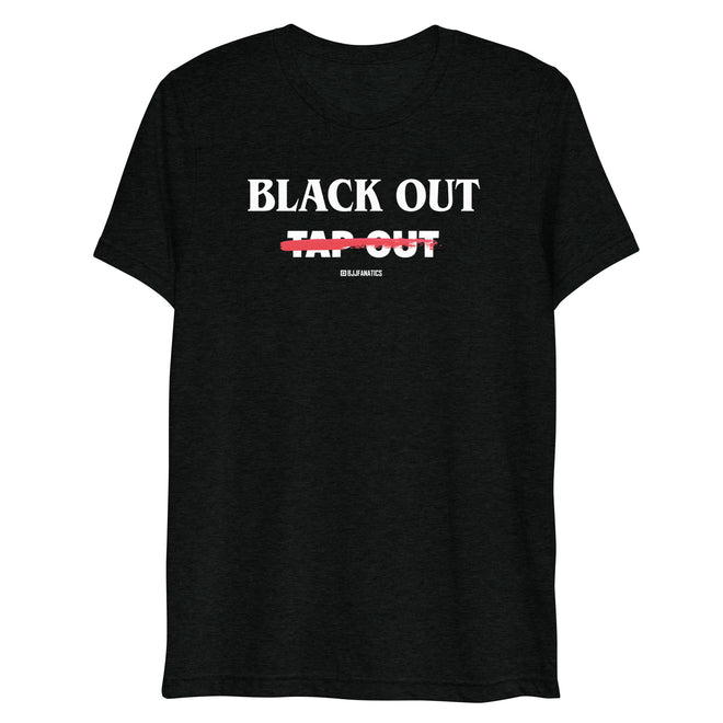 Blackout Over Tap Out Dark Tee